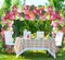 117 Pcs Tropical Balloons Arch Garland Kit, Hot Pink Green Rose Gold Confetti Balloons Palm Leaves & 5Tools for Tropical Hawaii Aloha Luau Flamingo Theme Birthday Party Baby Shower Wedding Decorations
